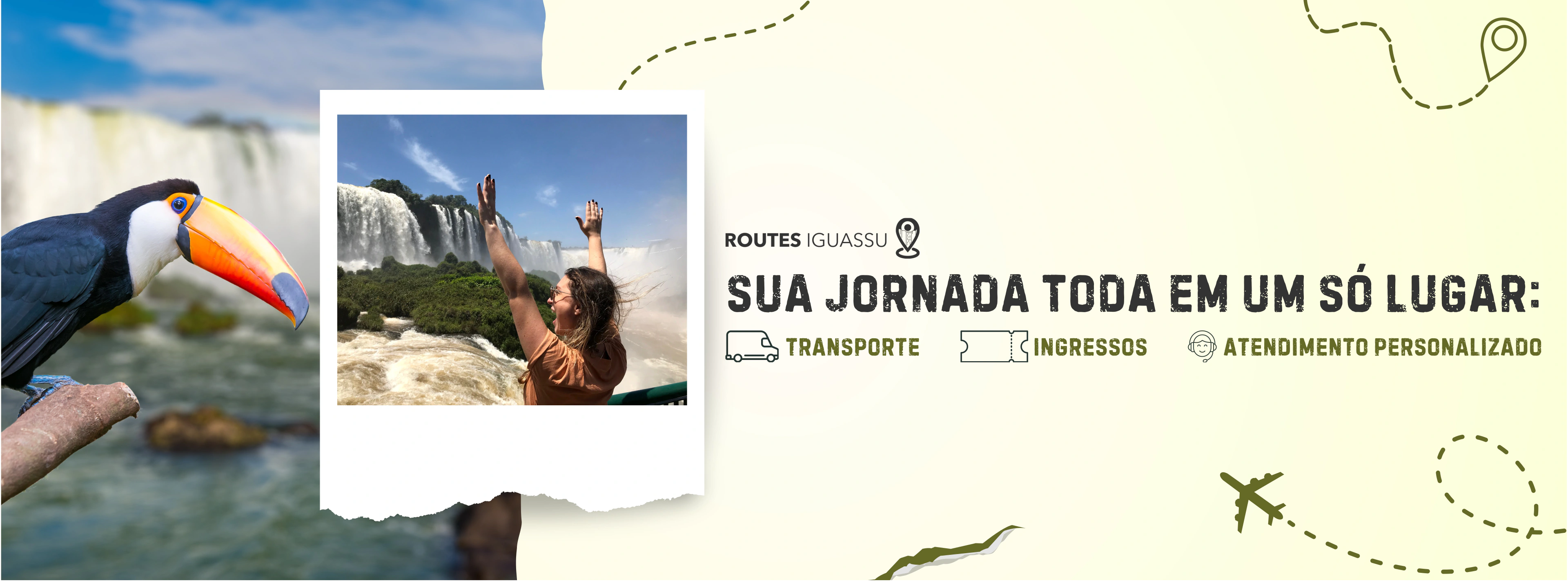 Routes Iguassu - Sua jornada toda em um só lugar: transporte, ingressos e atendimento personalizado.